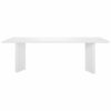 Montauk Wooden Dining Table, 240cm, White
