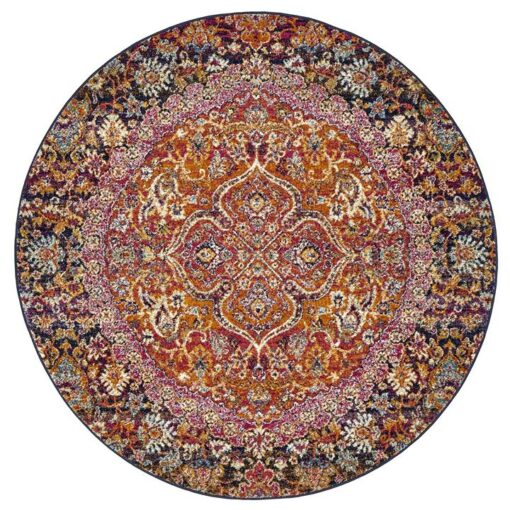 Museum Everleigh Transitional Round Rug, 150cm, Multi