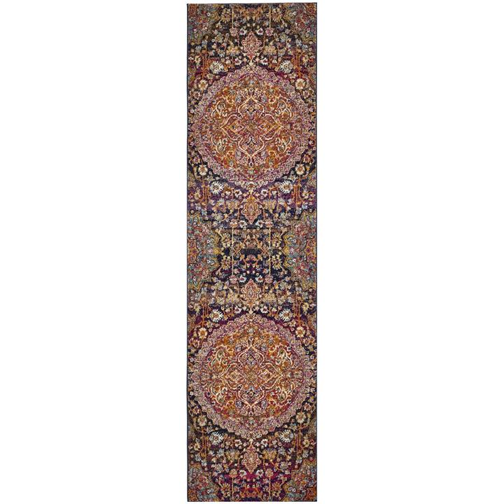 Museum Everleigh Transitional Runner Rug, 80x500cm, Multi Museum Everleigh Transitional Runner Rug, 80x500cm, Multi