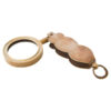 Paradox Brass Folding Magnifier