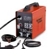 ROSSI 130 Amp MIG Gas Gasless Welder, Metal Inert Welding Machine Tool, 15A Plug