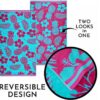 Renee Taylor 2 Pack Jacquard Velour Large Beach Towel 100 x 180 cms Tropicalia