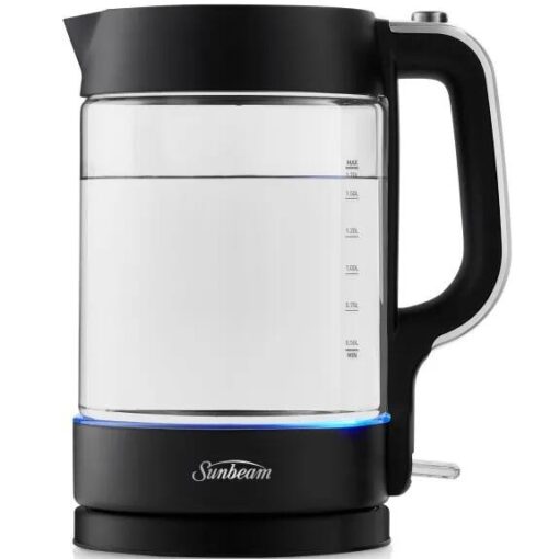 Sunbeam Black Classics Glass Kettle