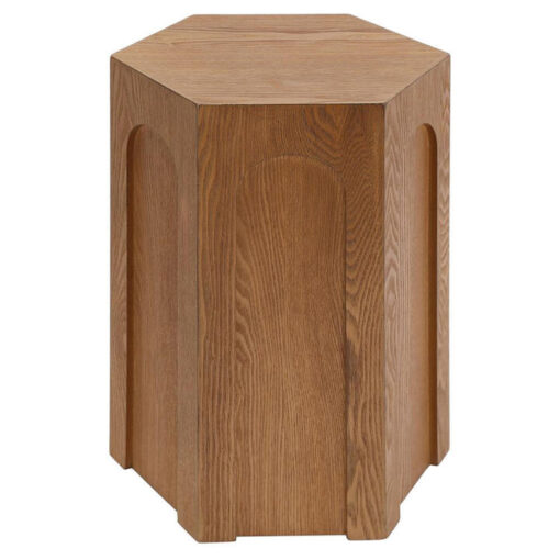 Winston Wooden Side Table, Walnut