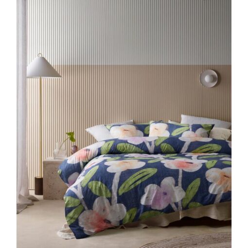 Accessorize Bella Cotton Quilt Cover Set, Double