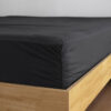 Bambury Tru Fit Cotton Fitted Sheet, Extra Long Single, Charcoal