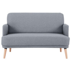Benholm Fabric Click Clack Sofa Bed, 2 Seater, Light Grey