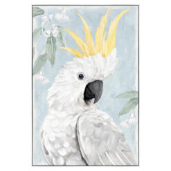 "Cockatoo Cute" Framed Canvas Wall Art Painting, Type A, 92cm