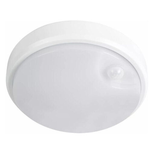 Cove IP54 Exterior LED Bunker Light with Sensor, 15W, CCT, Round