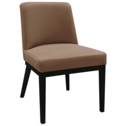 Duraplus Fabric Dining Chair, Latte / Black