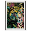 "Fur Fusion" Framed Perspex Wall Art Print, 103cm