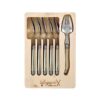 Laguiole Silhouette Spork, Set of 6, Ivory