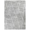 Messina No.23200 Shag Rug, 290x200cm, Light Grey