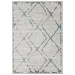 Metro Crispina Modern Rug, 240x330cm, Blue