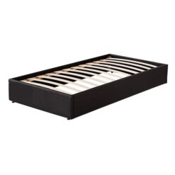 PU Leather Single Bed Ensemble Frame