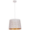 Penshade Iron Pendant Light, Honeycomb, White
