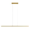 Sumner Metal Dimmable LED Linear Pendant Light, CCT, Brass