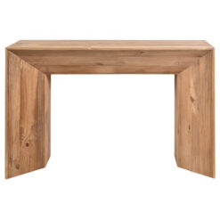 Tovena Recycled Pine Timber Console Table, 120cm