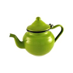 Urban Style Enamel Teapot, 700ml, Green