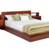 Vegas custom timber platform bed frame floor display