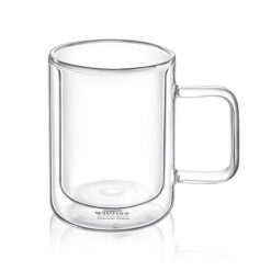 Wilmax England Thermo Glass Double Wall Mug, 250ml, Set of 6