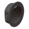 You IP54 Indoor / Outdoor Recessed LED Steplight, 3000K, Round, Black