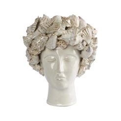 Adella Ceramic Sculpture Vase, Small