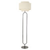 Amalfi Harvey Metal Base Floor Lamp