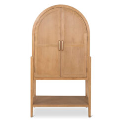 Amori Ashwood Arched 2 Door Cabinet, Natural