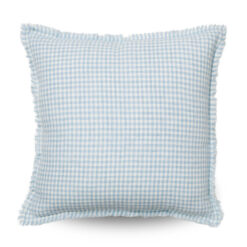 Atlantic Gingham Linen Scatter Cushion Cover
