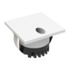 Aura Aluminium Recessed LED Square Steplight, Narrow Open, 24V, CCT, White
