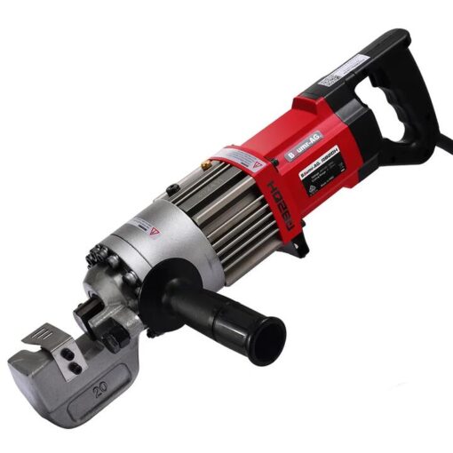 BAUMR-AG 4-20mm 1000W Heavy-Duty Electric Hydraulic Rebar Cutter, 3 Sec Cycle, Rear and Side Handle, Carry Case