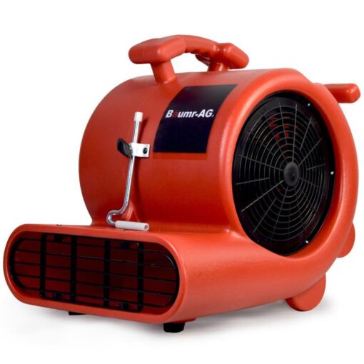 BAUMR-AG Carpet Floor Dryer Air Mover Blower Fan, 3-Speed, 1300CFM, Commercial/Home