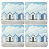 Beach House Park Resin Coaster, Set of 4