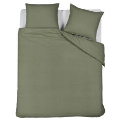Beddinghouse Summer Seersucker Cotton Quilt Cover Set, King, Green