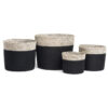Bedford 4 Piece Handmade Jute Basket Set