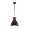 Calico Metal Pendant Light, Black