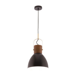Calico Metal Pendant Light, Black