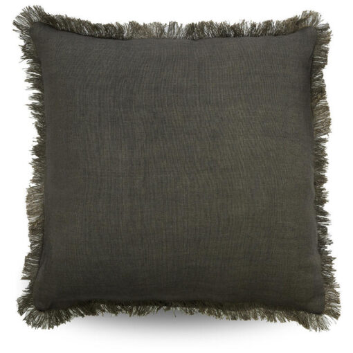 Capella Linen Scatter Cushion Cover, Stone