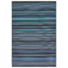 Chatai Rongoli Reversible Outdoor Rug, 240x150cm, Navy