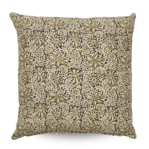 Clovelly Forest Linen Cotton Euro Cushion Cover
