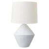 Cordoba Ceramic Base Table Lamp, White