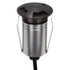 Emit IP67 Exterior LED Inground Light, 3-Way, 2.5W, RGBW, Antique Brass