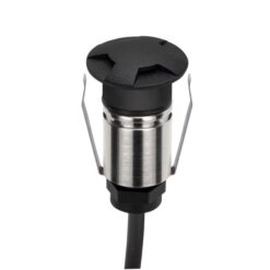 Emit IP67 Exterior LED Inground Light, 4-Way, 1W, RGBW, Black