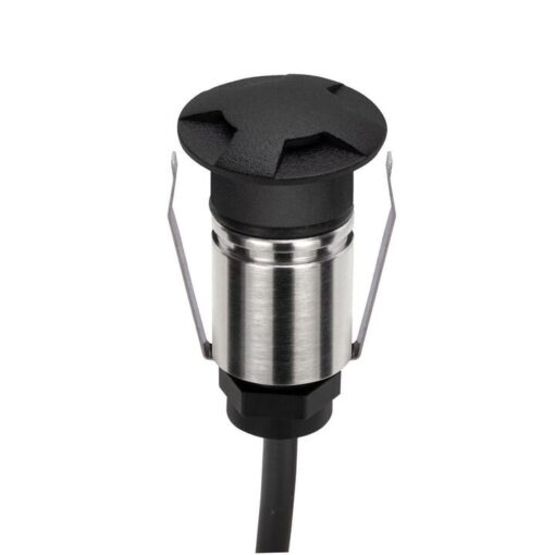 Emit IP67 Exterior LED Inground Light, 4-Way, 1W, RGBW, Black