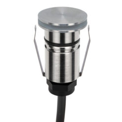 Emit IP67 Exterior LED Inground Light, Halo, 1W, RGBW, Stainless Steel