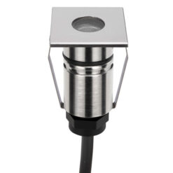Emit IP67 Exterior LED Inground Light, Square Open, 1W, CCT, Stainless Steel