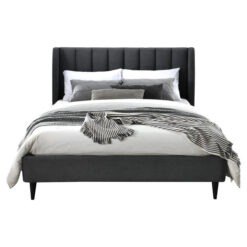 Esten Fabric Platform Bed, Queen