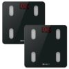 Etekcity Smart Scale for Body Weight - Black - 2 Pack