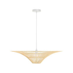 Felicity Rattan Pendant Light, Large